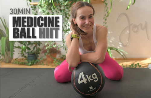 cover for Power Up Your Whole Body: Medicine Ball HIIT